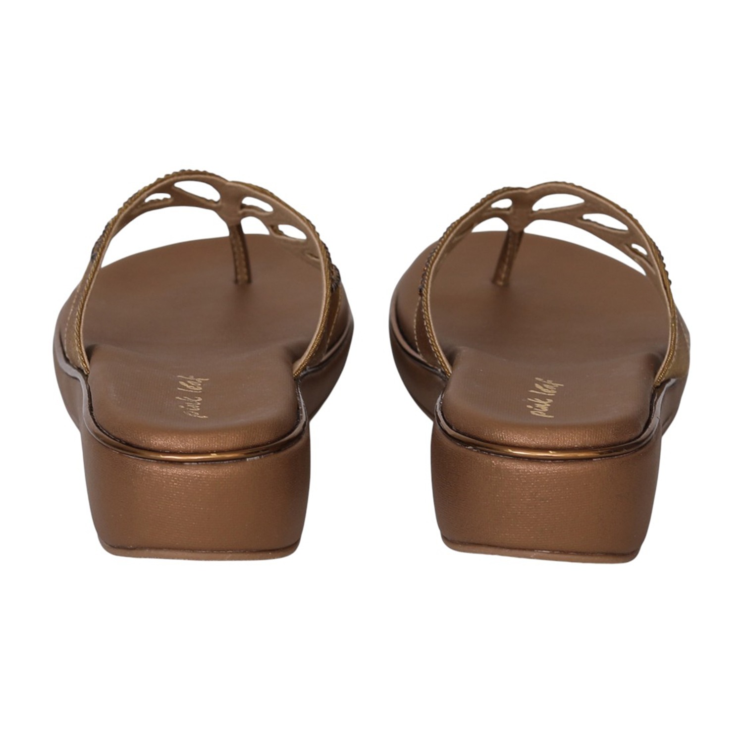 Women Antique Jewel Strap Wedge Sandals