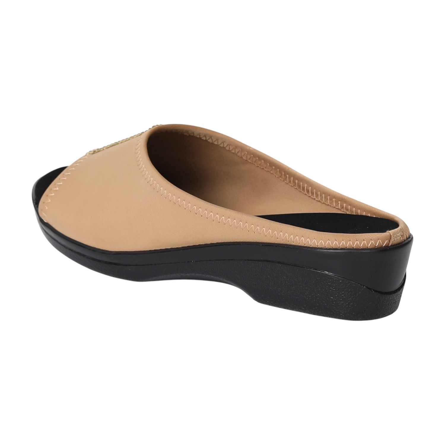 Women Beige Sleek Sandals