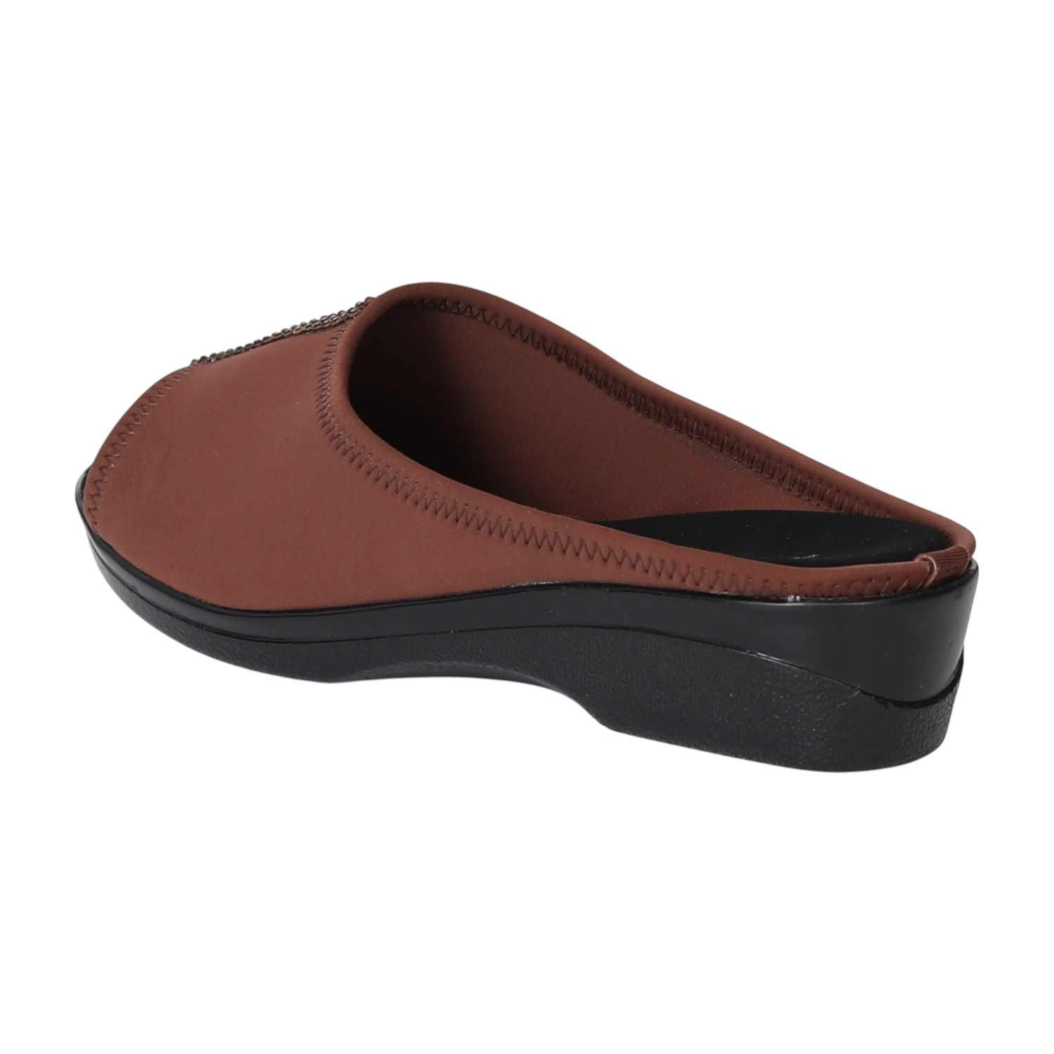 Women Brown Sleek Sandals