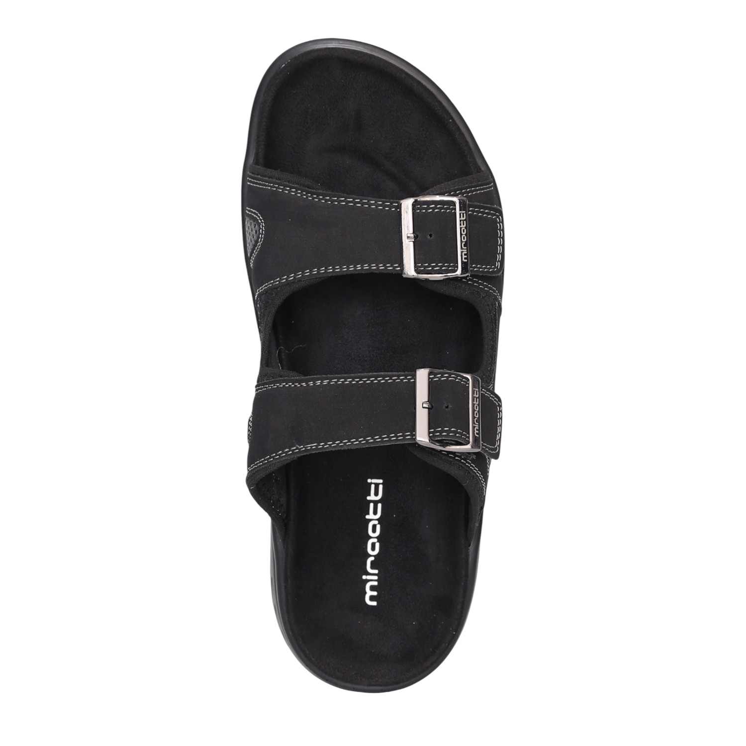 Men Black Highland Utility Sandals