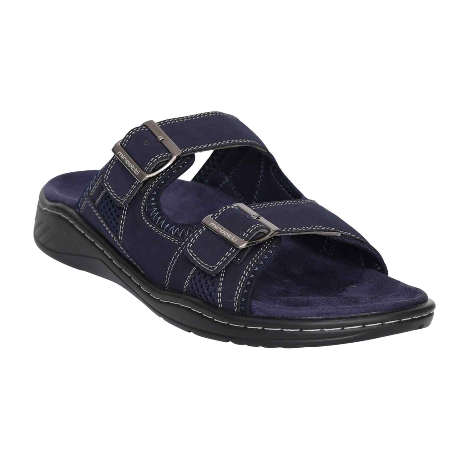 Men Navy Blue Highland Utility Sandals