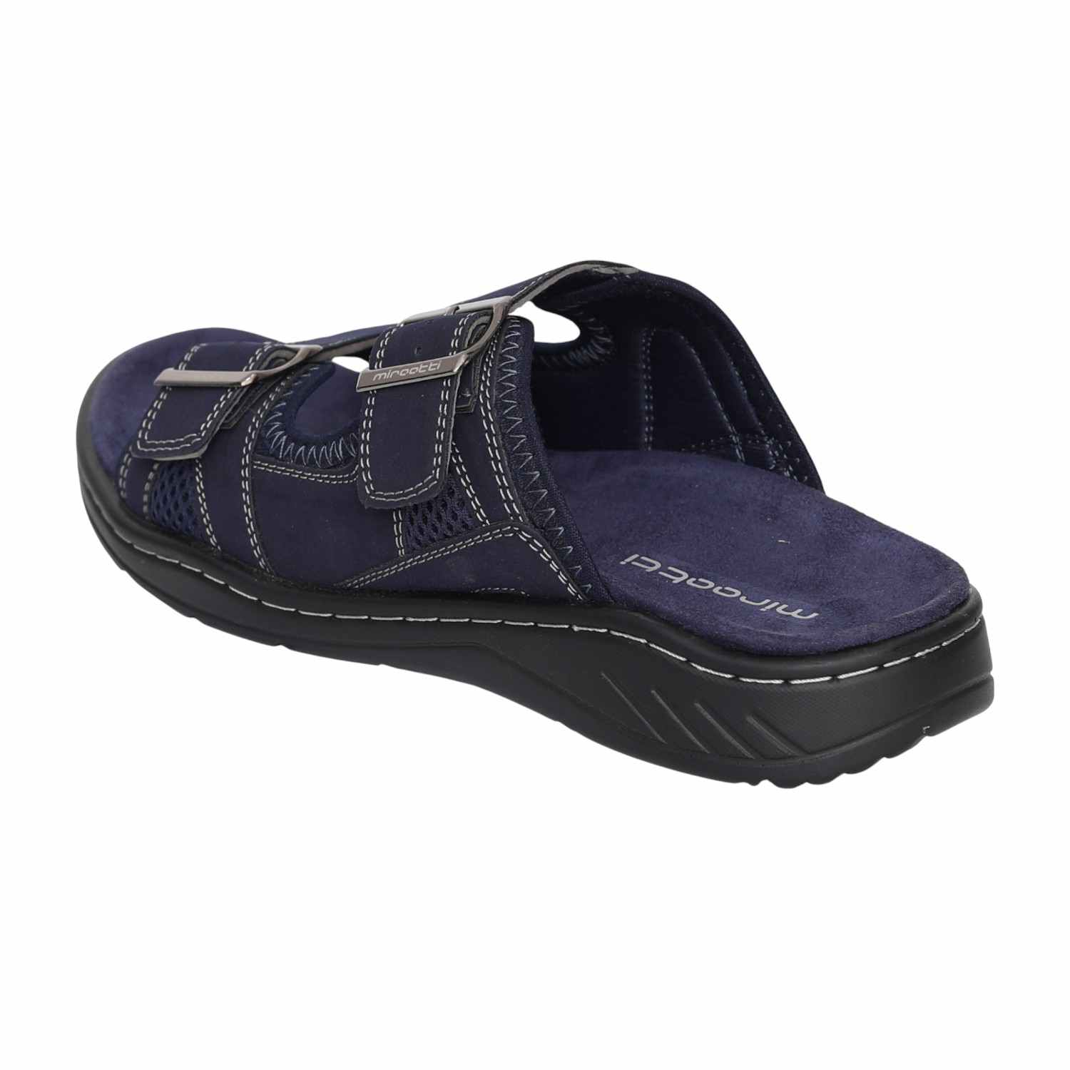 Men Navy Blue Highland Utility Sandals