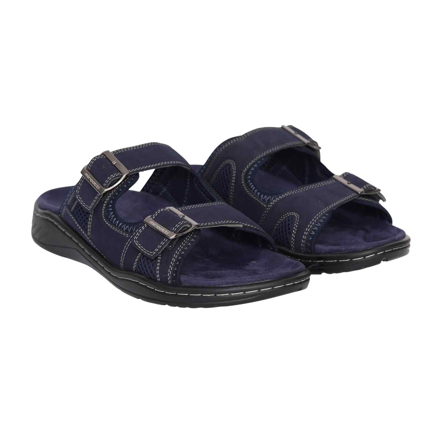 Men Navy Blue Highland Utility Sandals