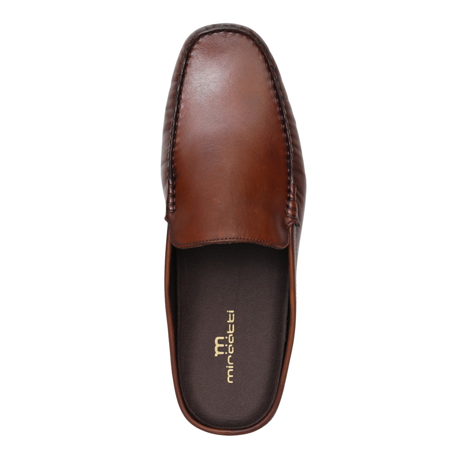 Men Classic Dark Tan Mule