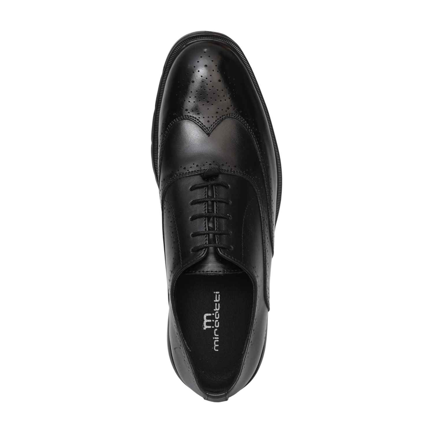 Men Black Brogue Formal Shoes
