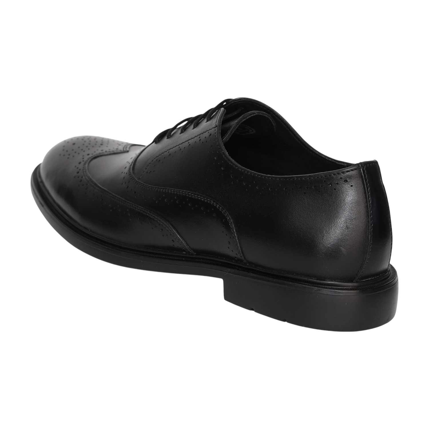 Men Black Brogue Formal Shoes