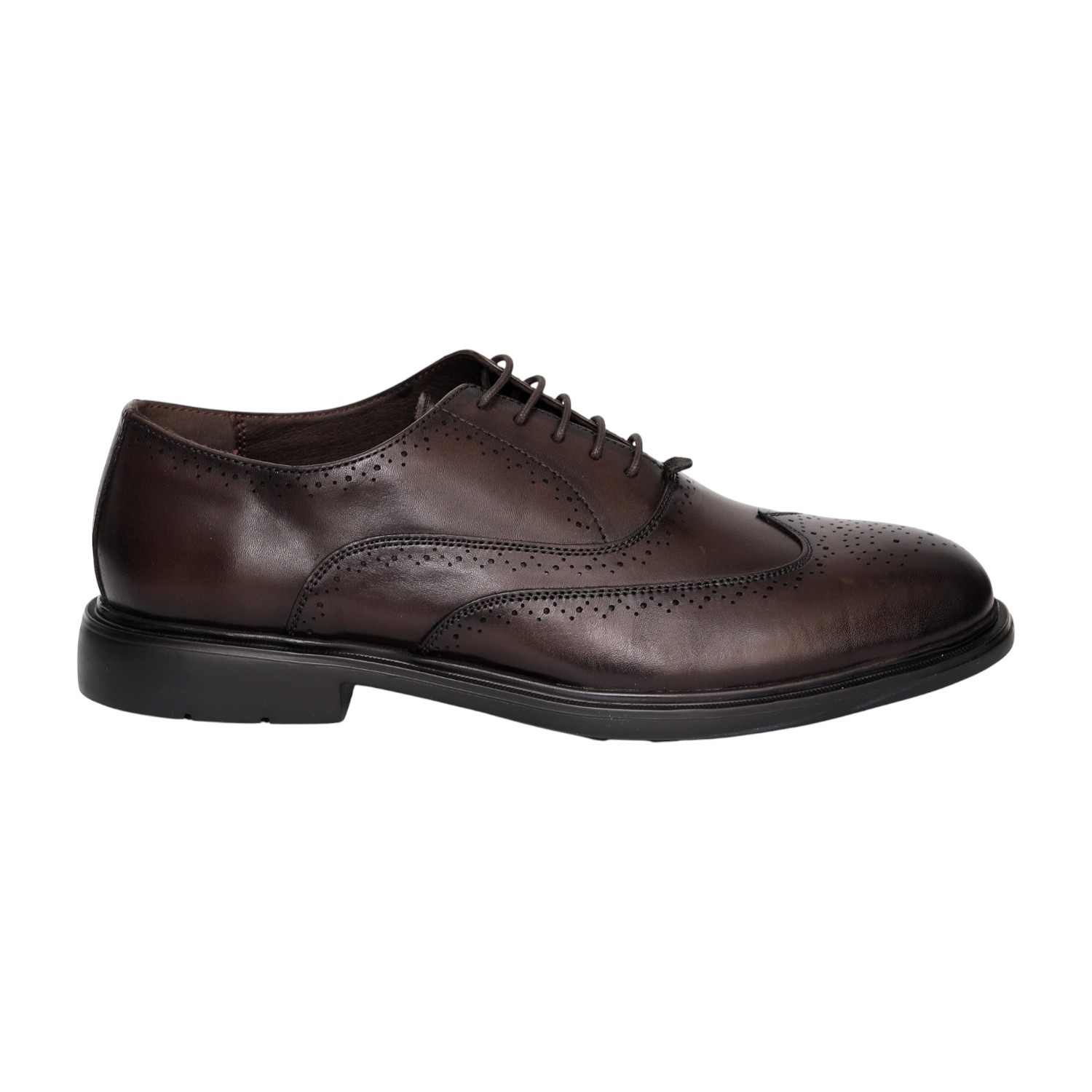 Men Brown Brogue Formal Shoes