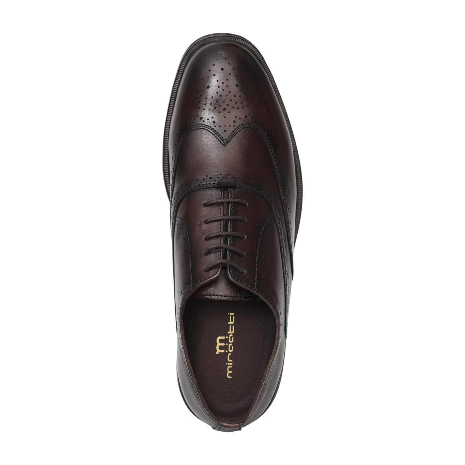 Men Brown Brogue Formal Shoes