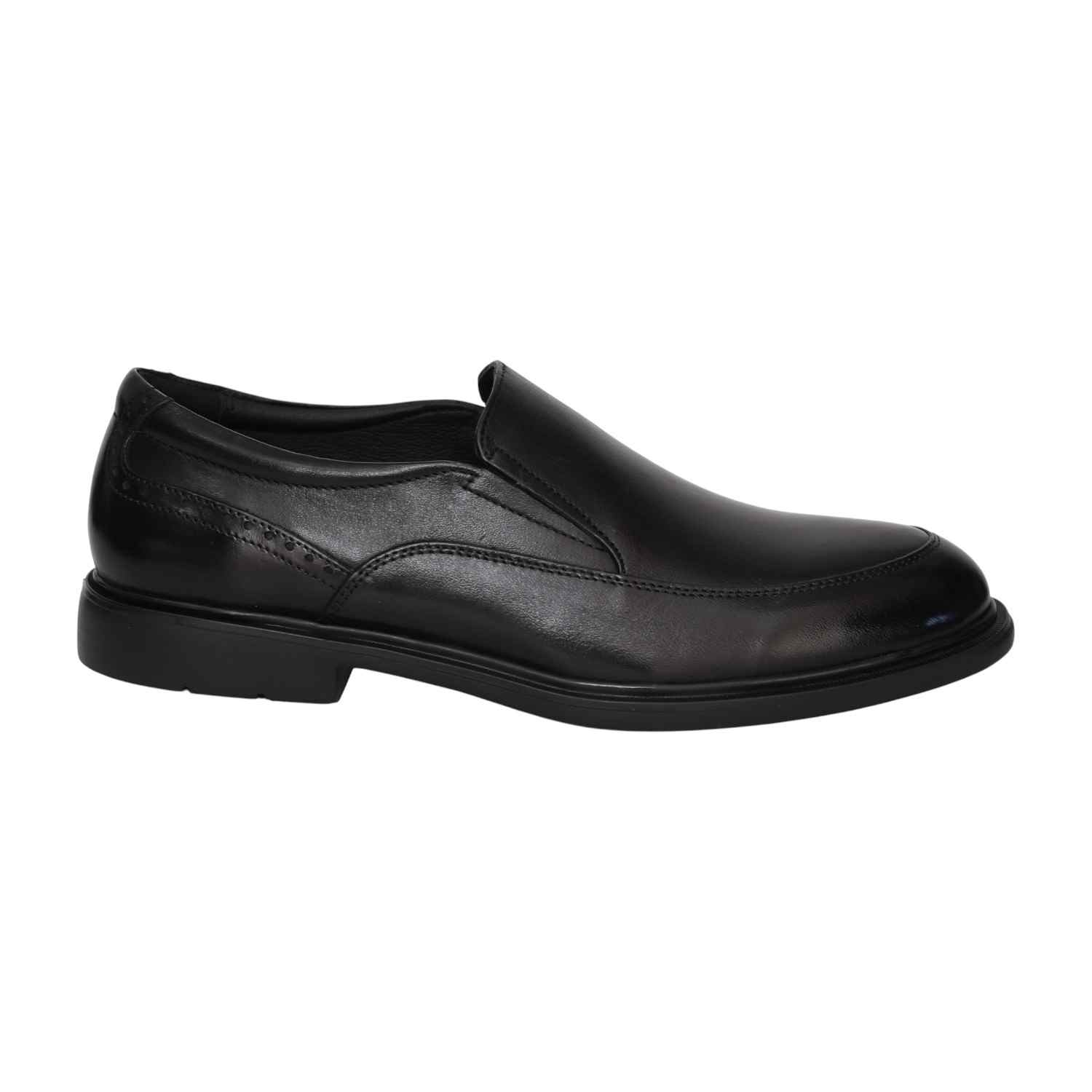 Men Black Hartwell Formal Slip-On Shoes