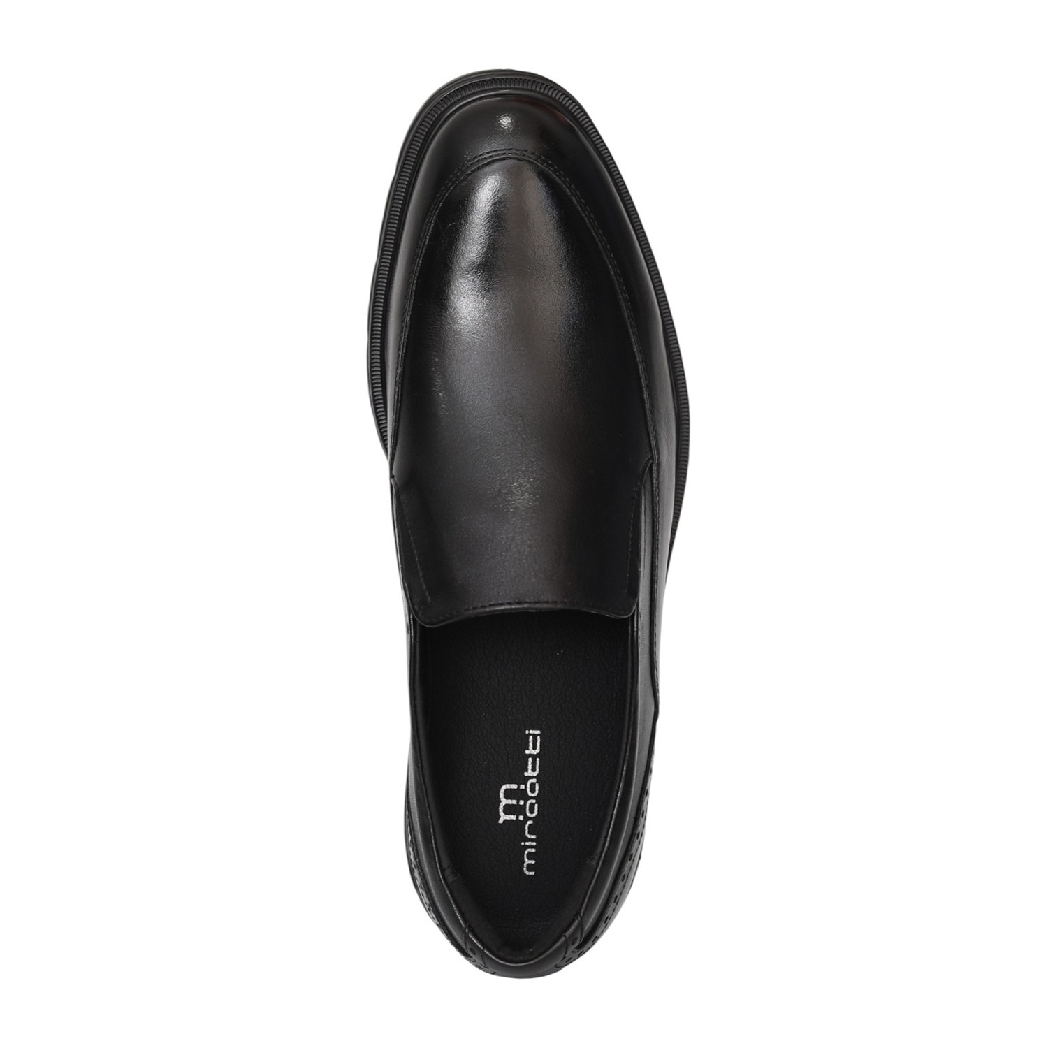 Men Black Hartwell Formal Slip-On Shoes
