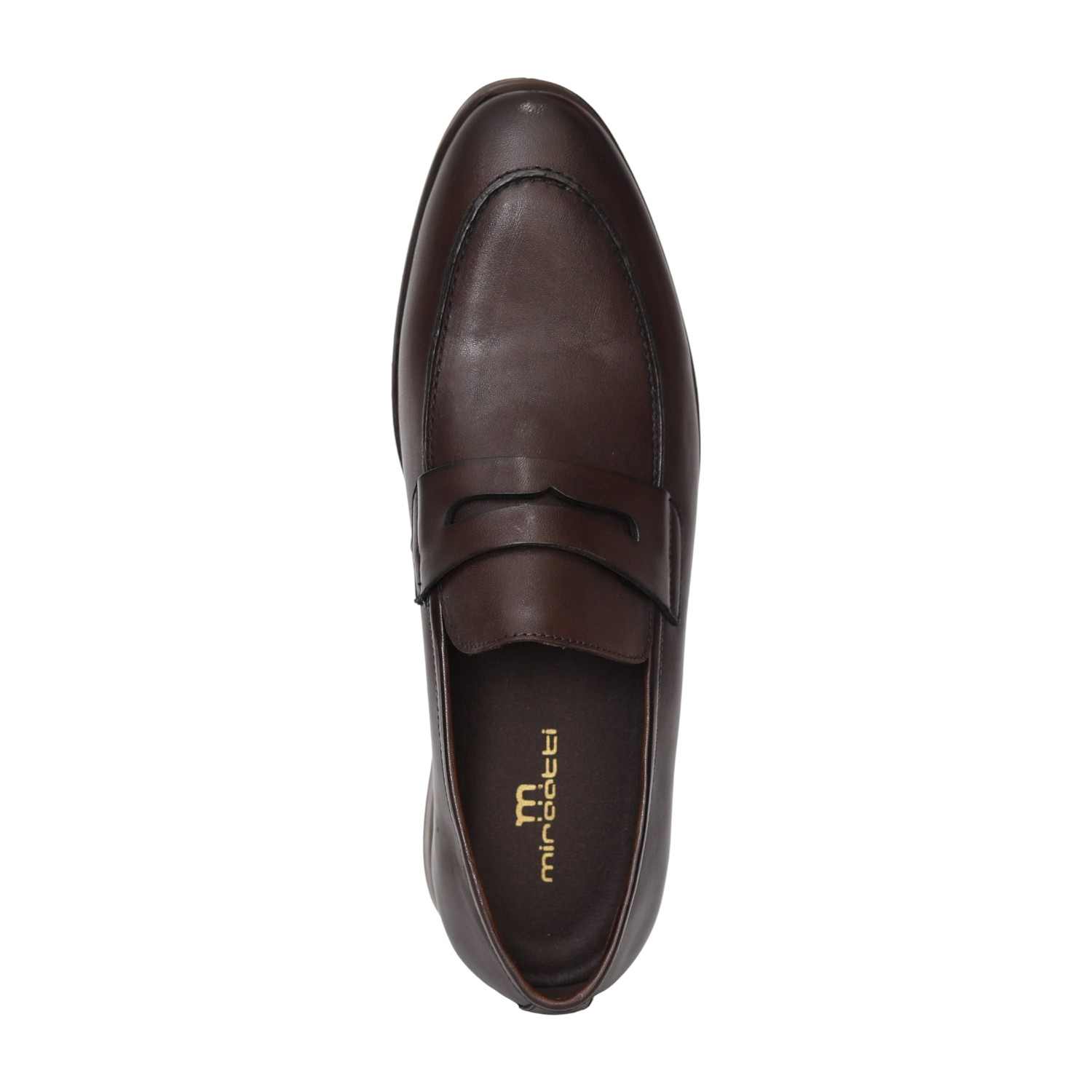 Men Brown Langford Formal Slip-On Shoes