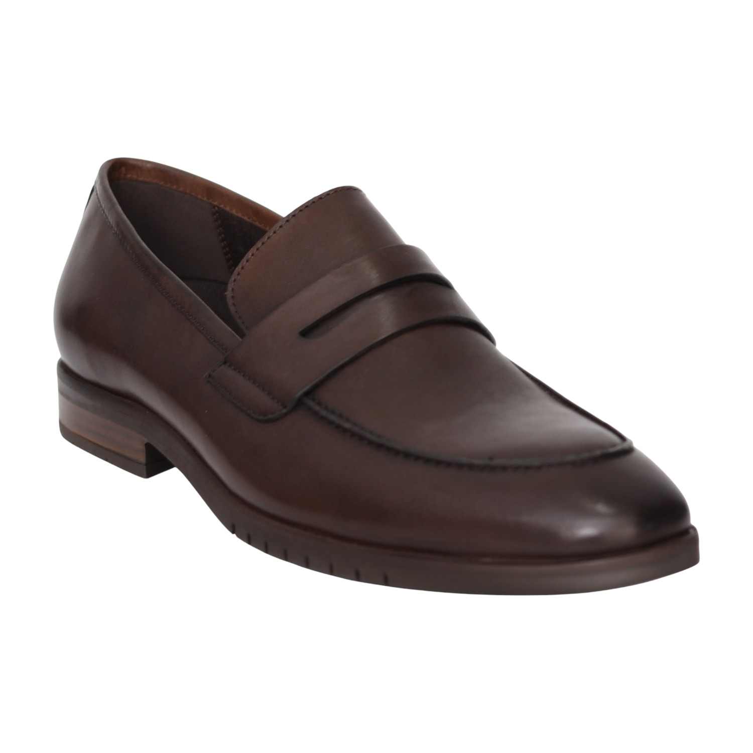 Men Brown Langford Formal Slip-On Shoes