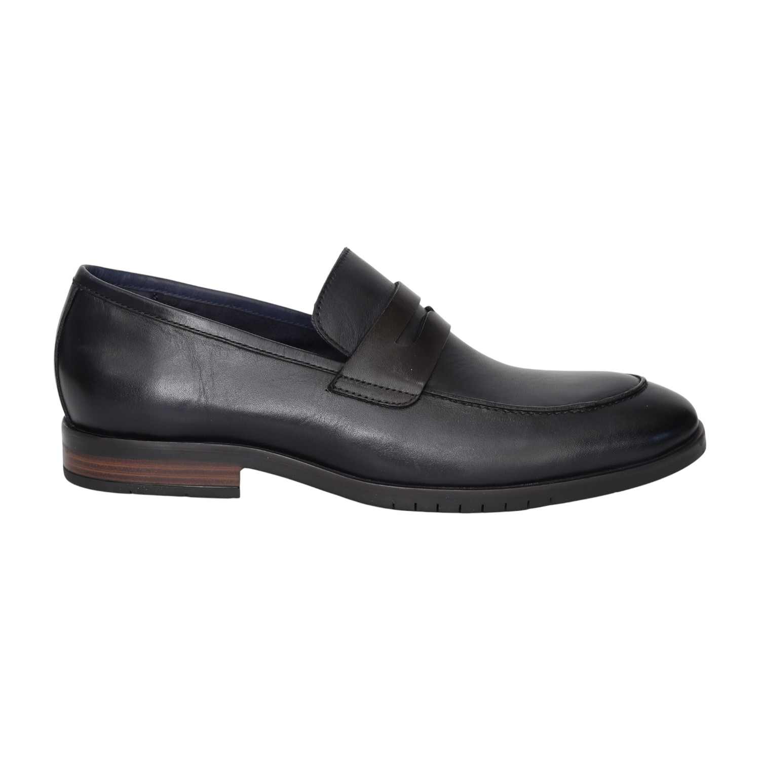 Men Navy Langford Formal Slip-On Shoes
