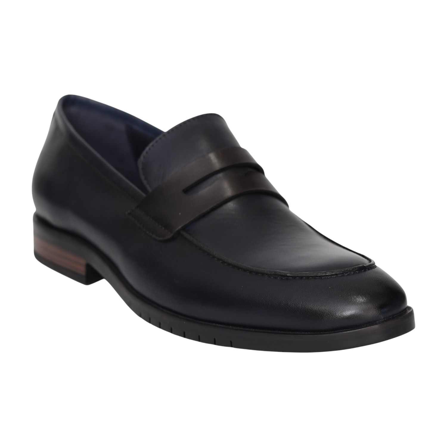 Men Navy Langford Formal Slip-On Shoes