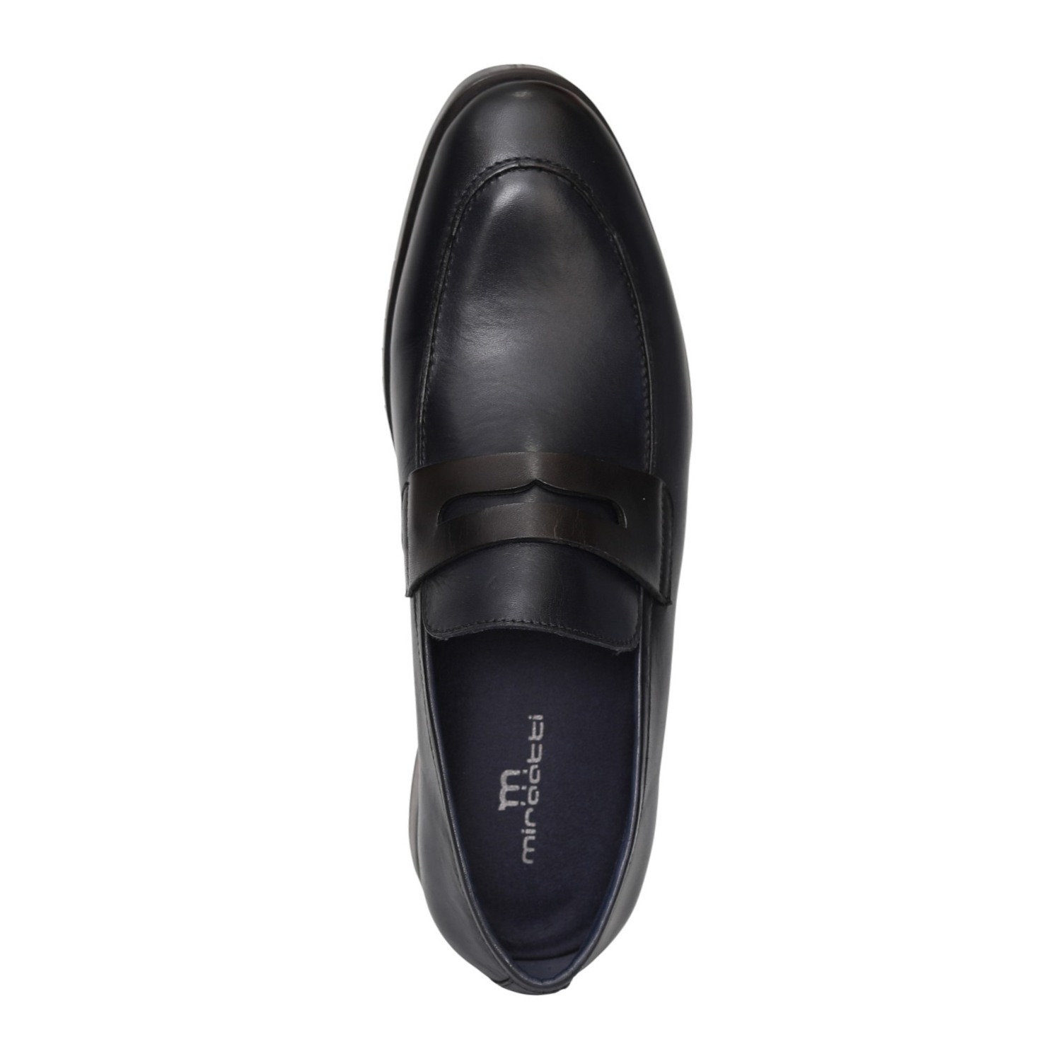 Men Navy Langford Formal Slip-On Shoes