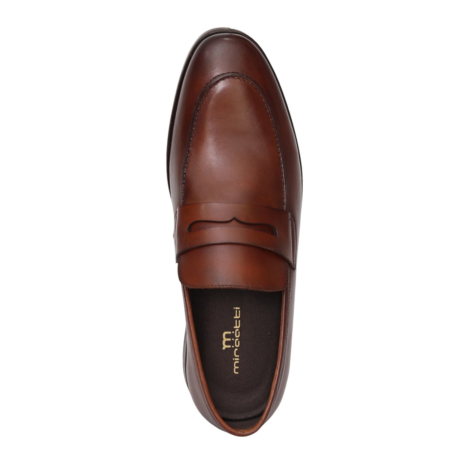 Men Tan Langford Formal Slip-On Shoes