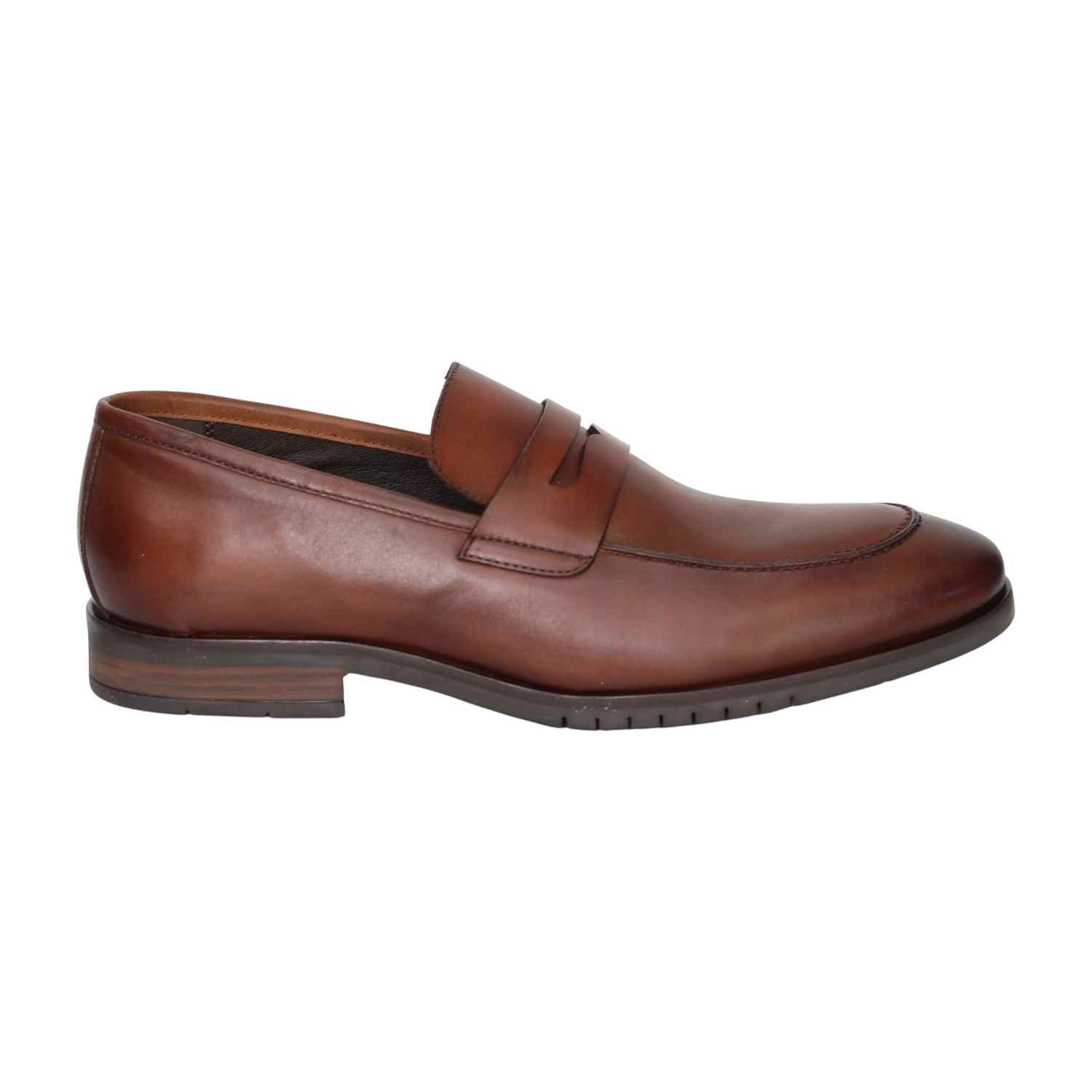 Men Tan Langford Formal Slip-On Shoes