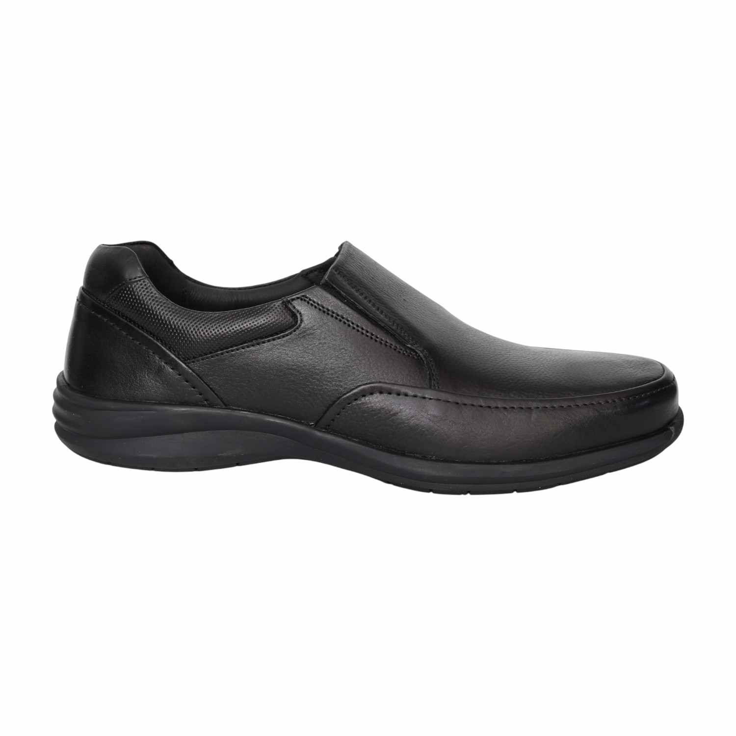 Men Black Clayford Comfort Formal Slip-Ons