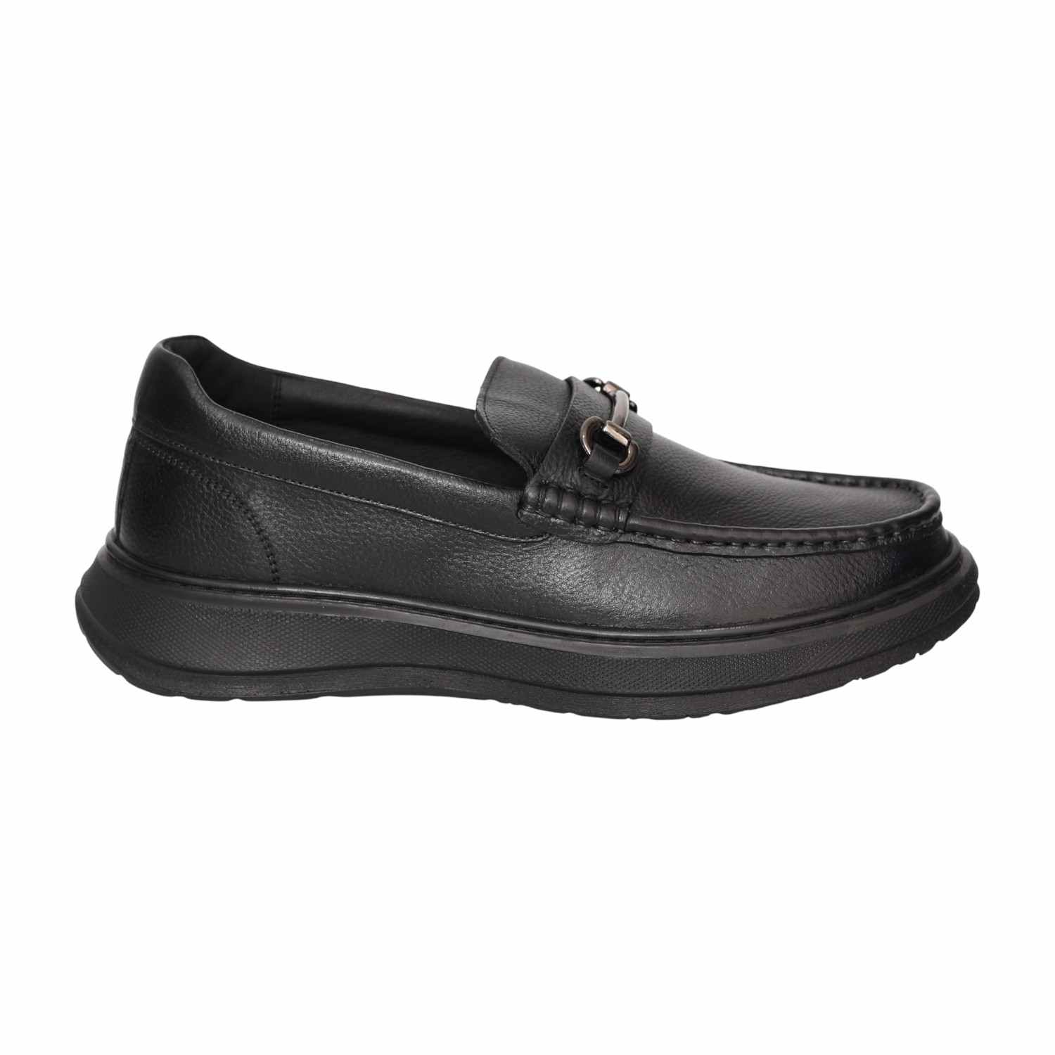 Men Black Dunley Formal Loafers