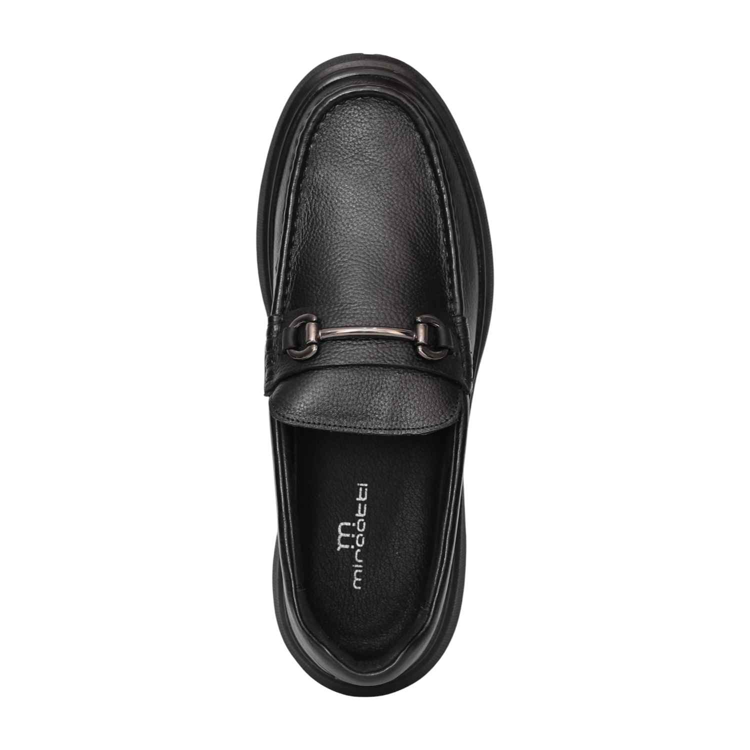 Men Black Dunley Formal Loafers