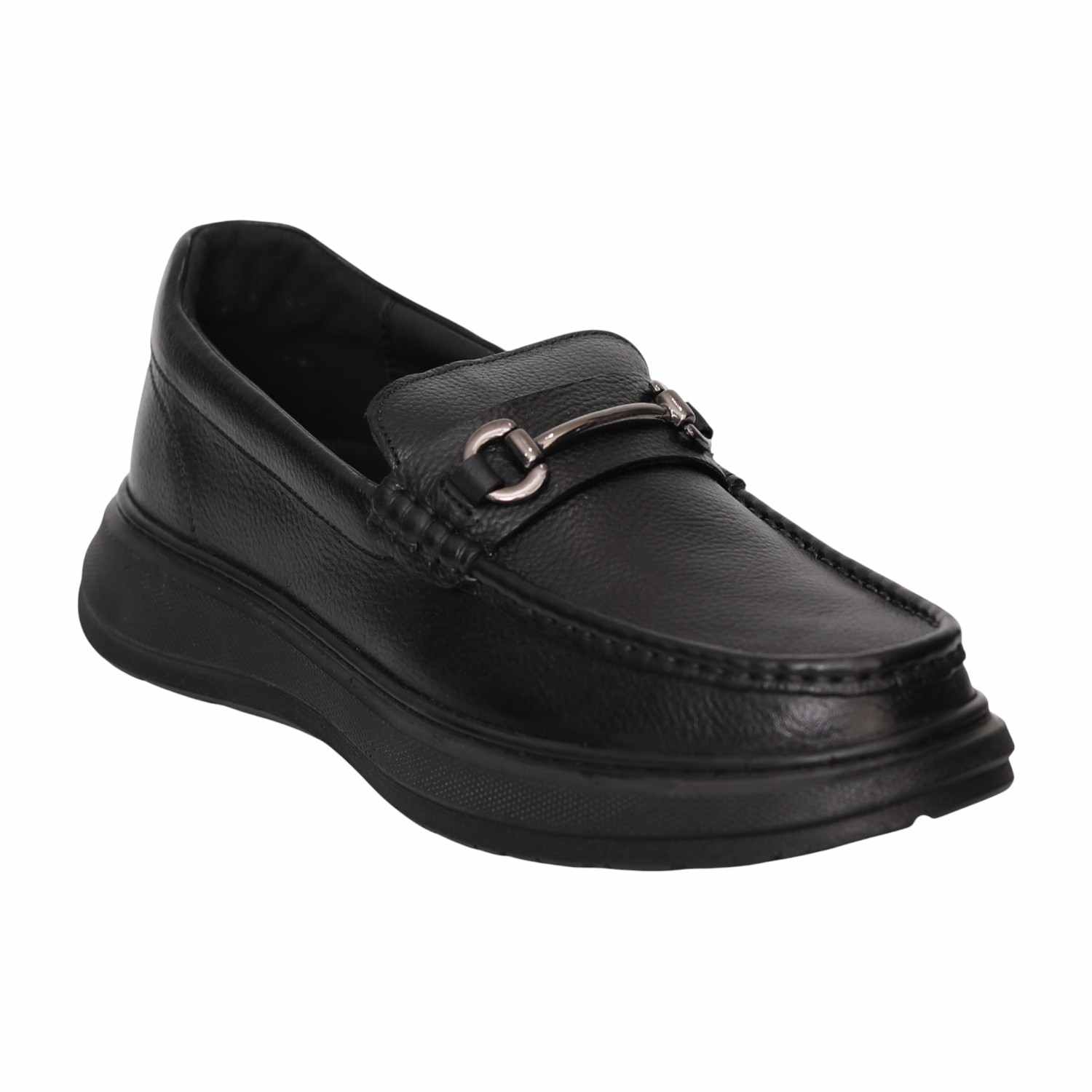 Men Black Dunley Formal Loafers