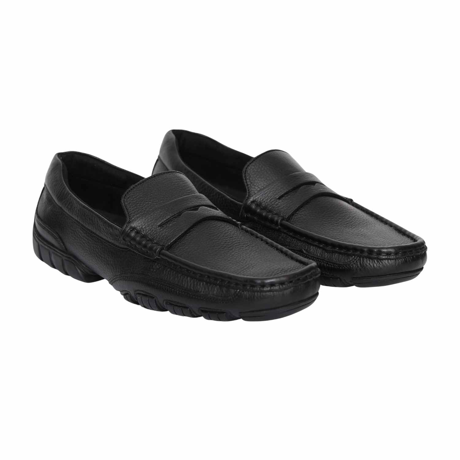Men Black Keldor Casual Loafers