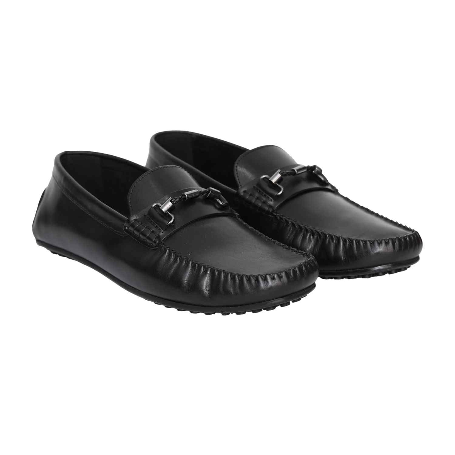 Men Black Rivello Premium Loafers