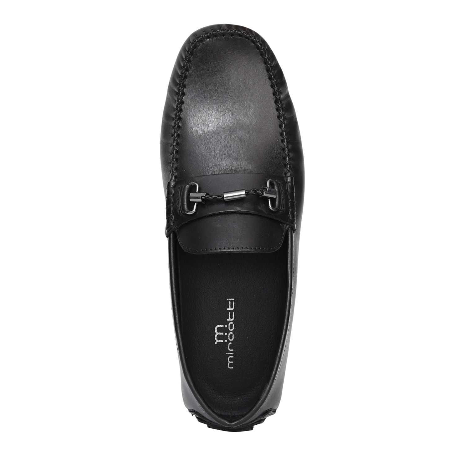 Men Black Rivello Premium Loafers