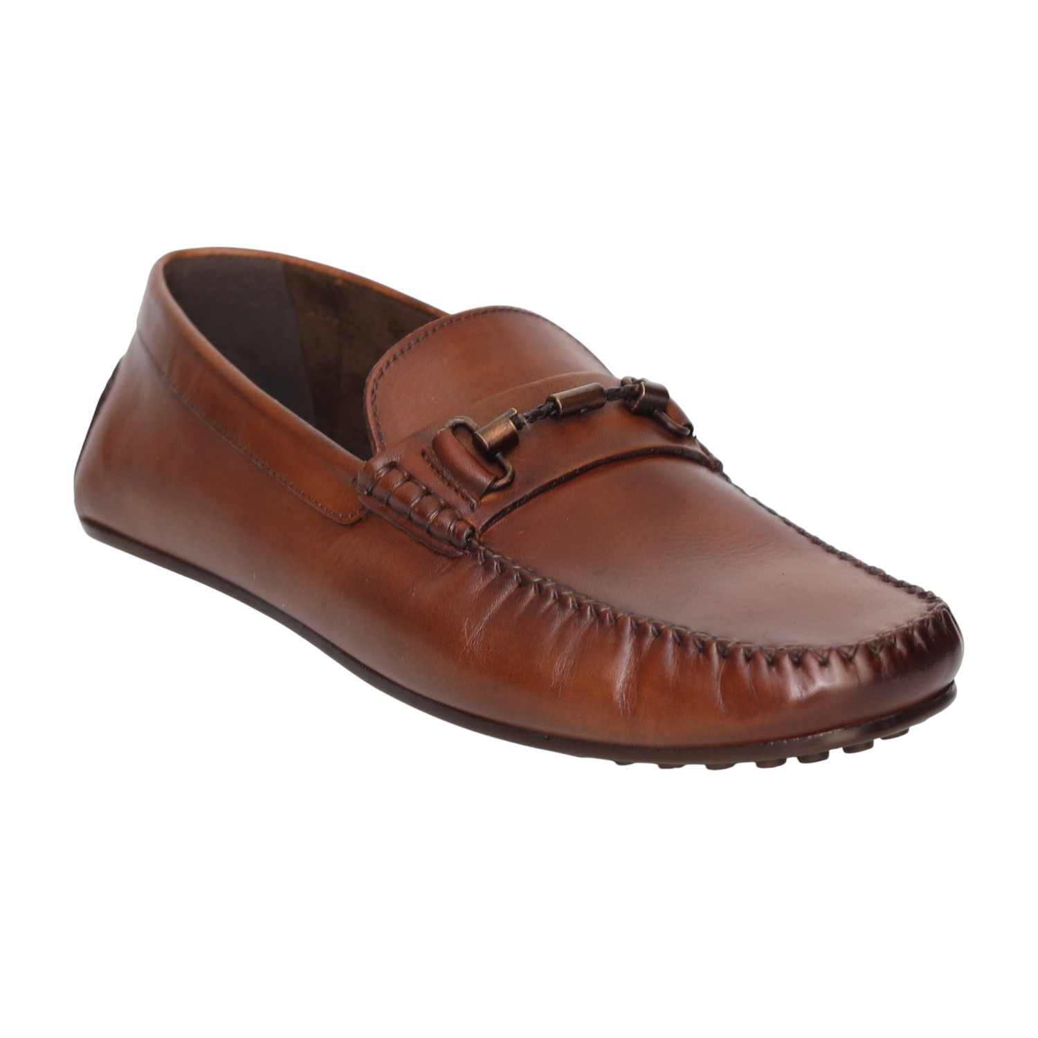 Men Dark Tan Rivello Premium Loafers
