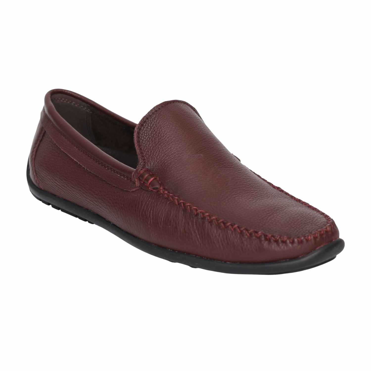 Men Wine Ravento Casual Loafers