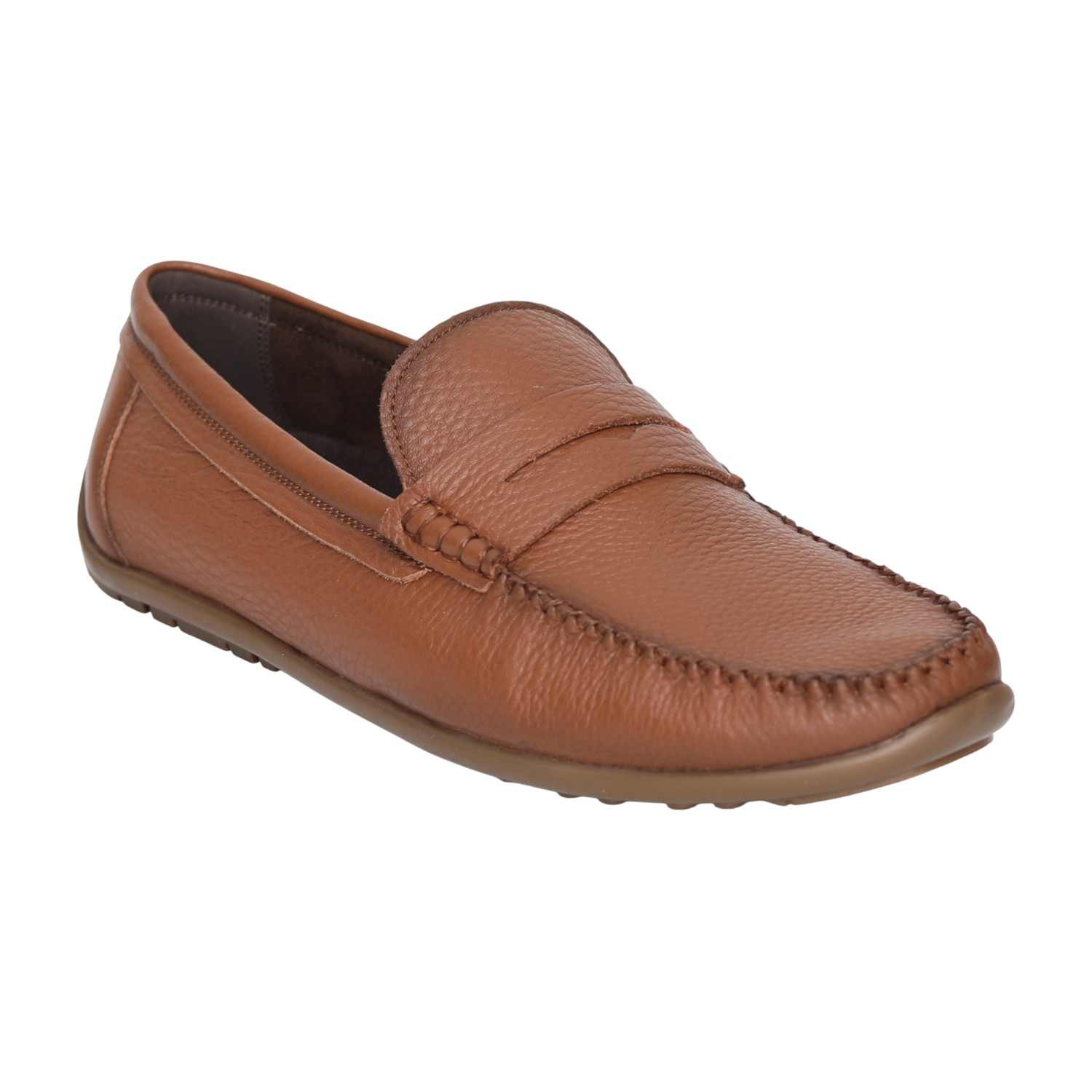 Men Dark Tan Avelin Everyday Loafers