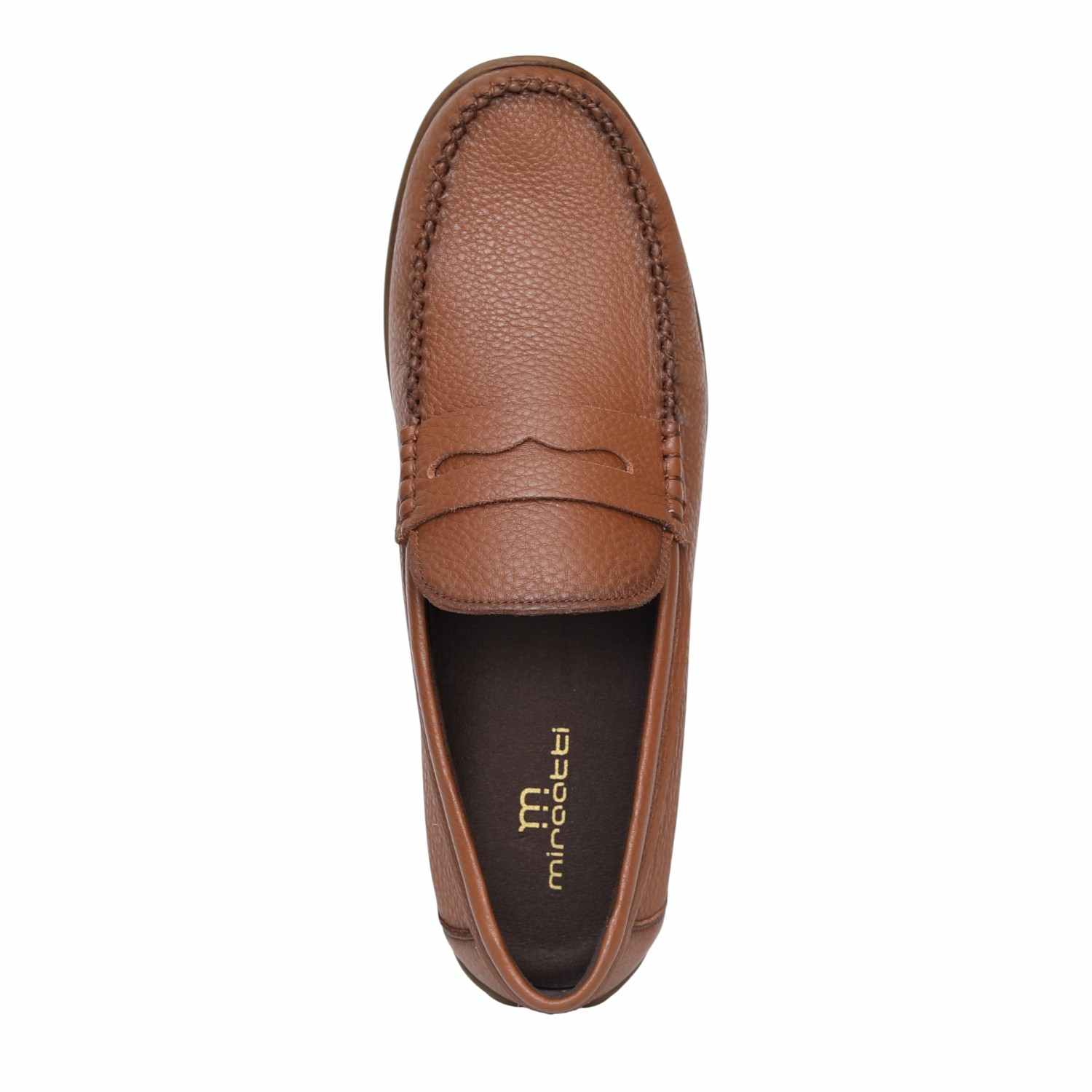 Men Dark Tan Avelin Everyday Loafers