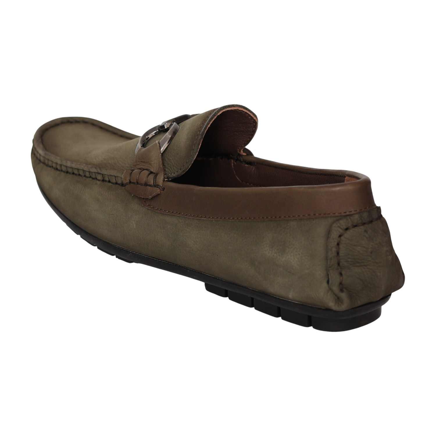 Men Olive Karsen Casual Loafers