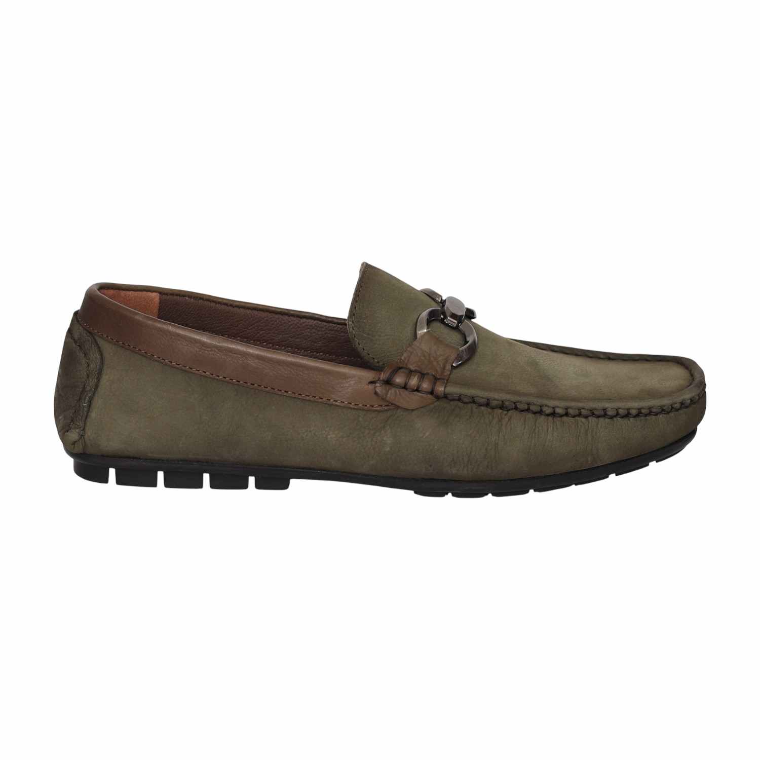Men Olive Karsen Casual Loafers
