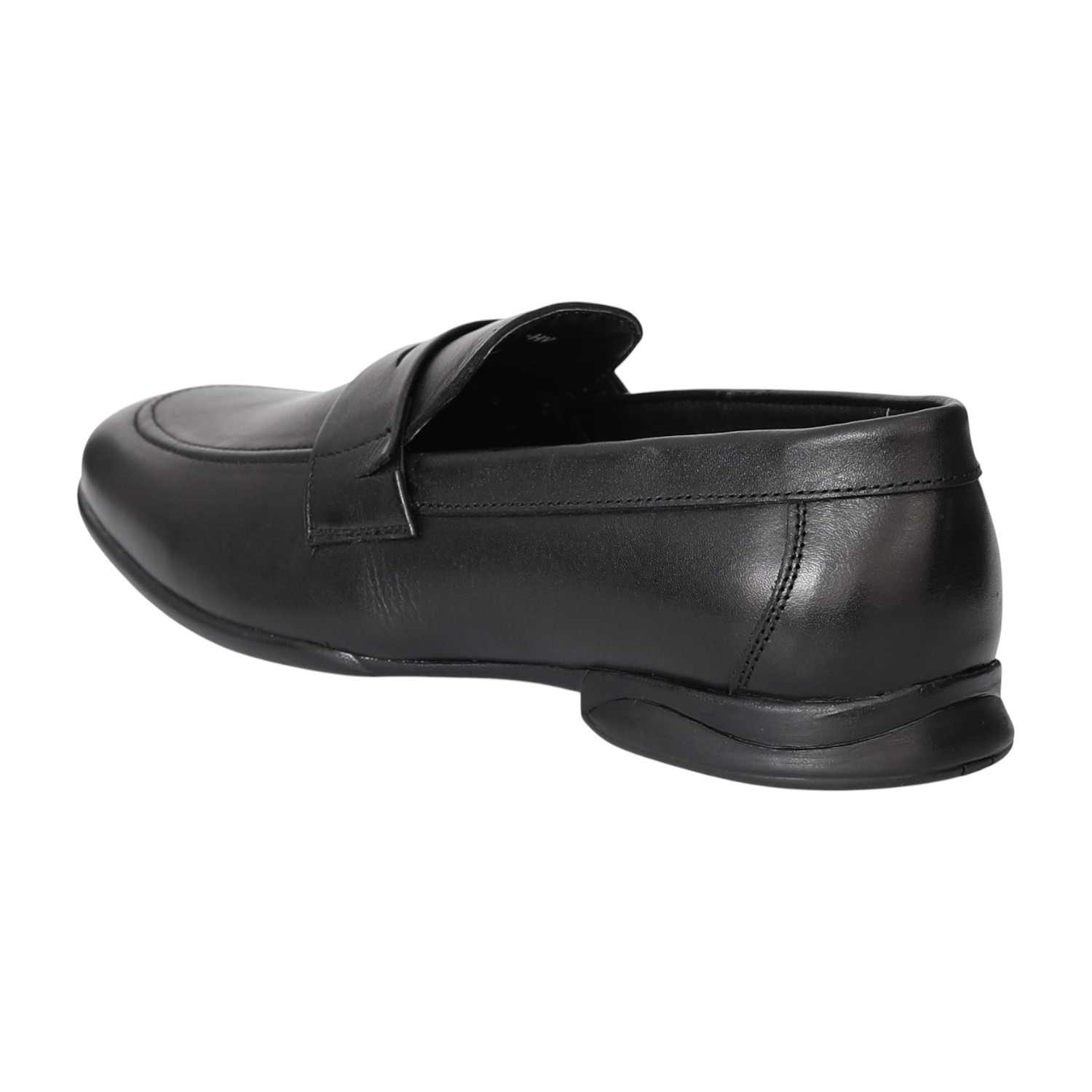 Men Black Classic Penny Loafers