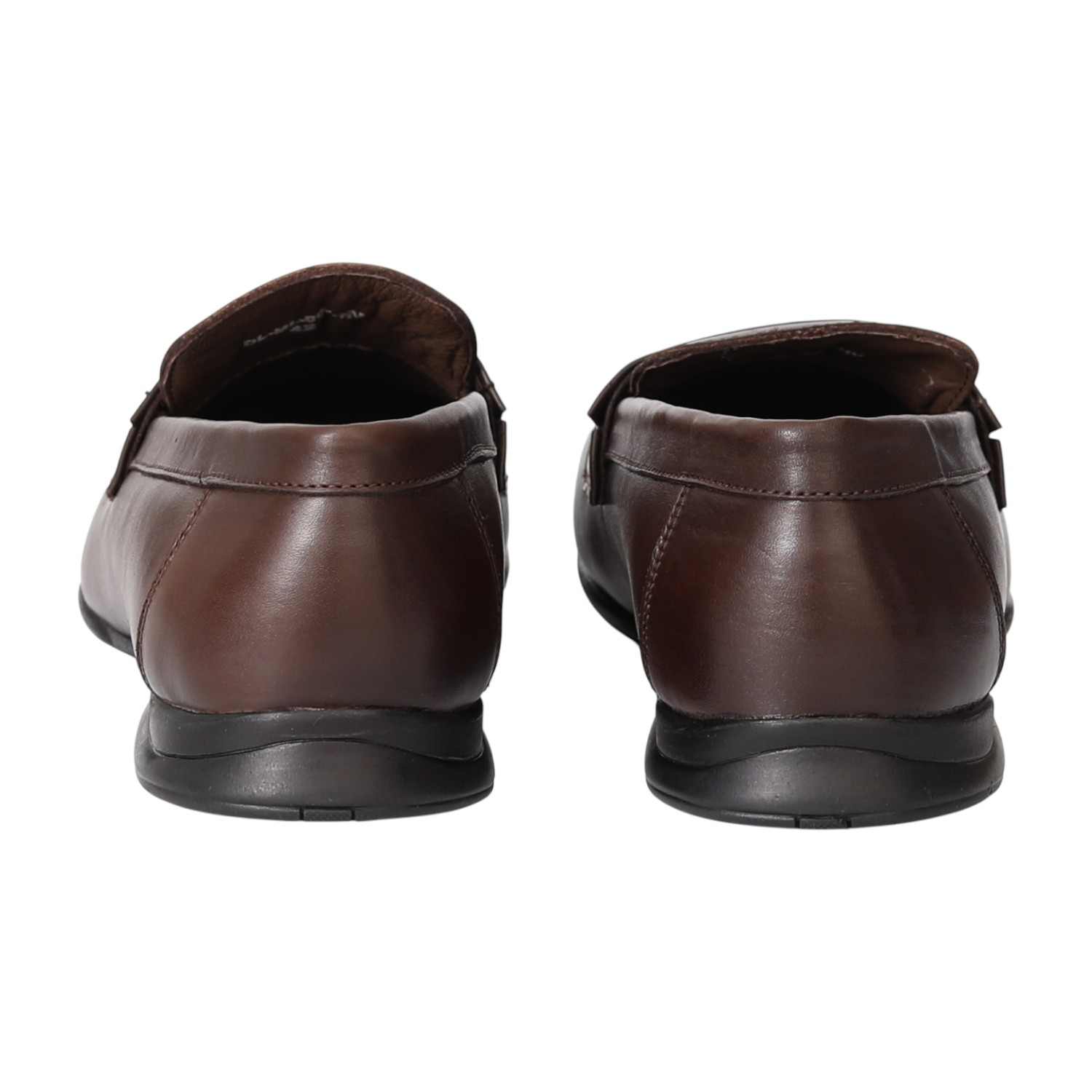 Men Brown Classic Penny Loafers