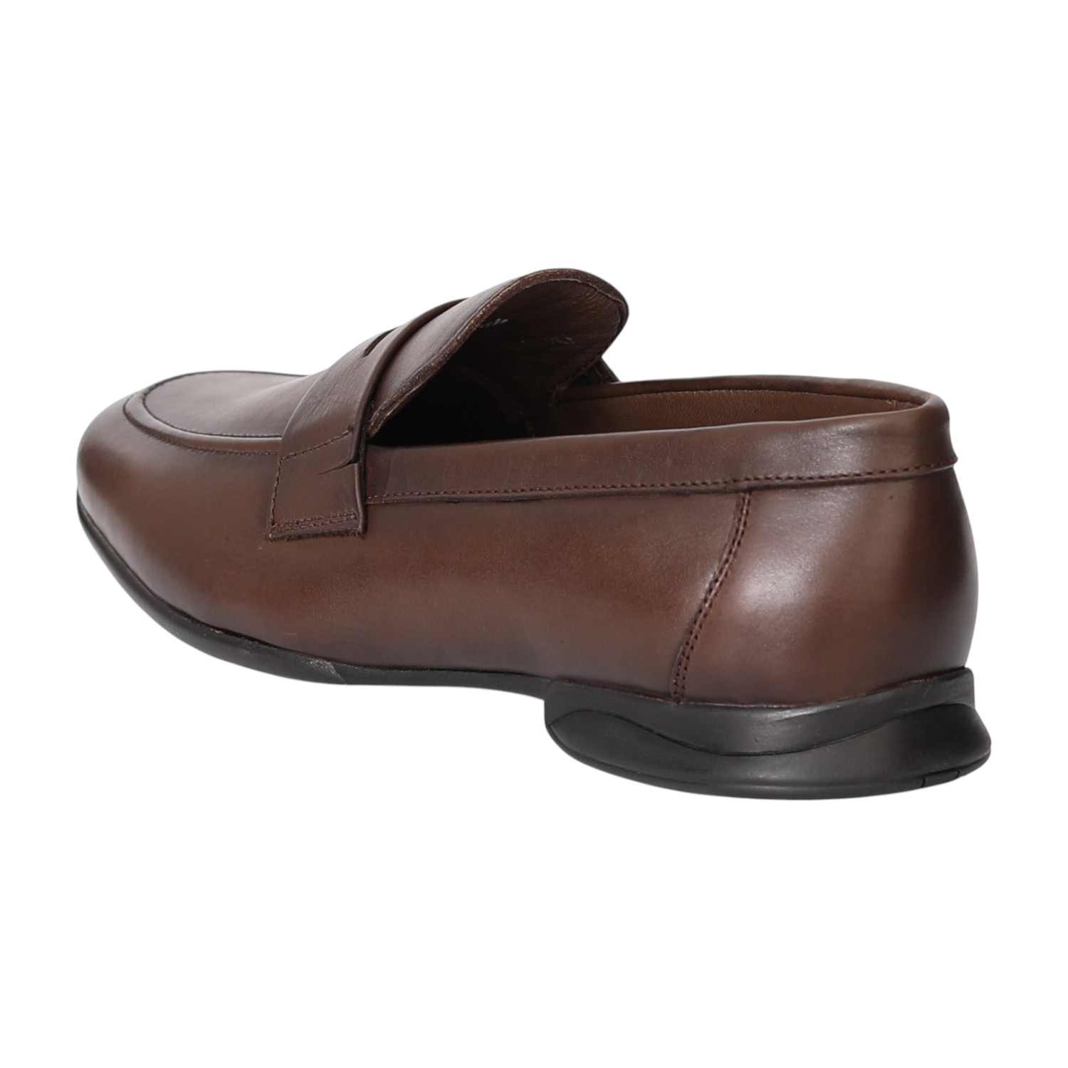 Men Brown Classic Penny Loafers