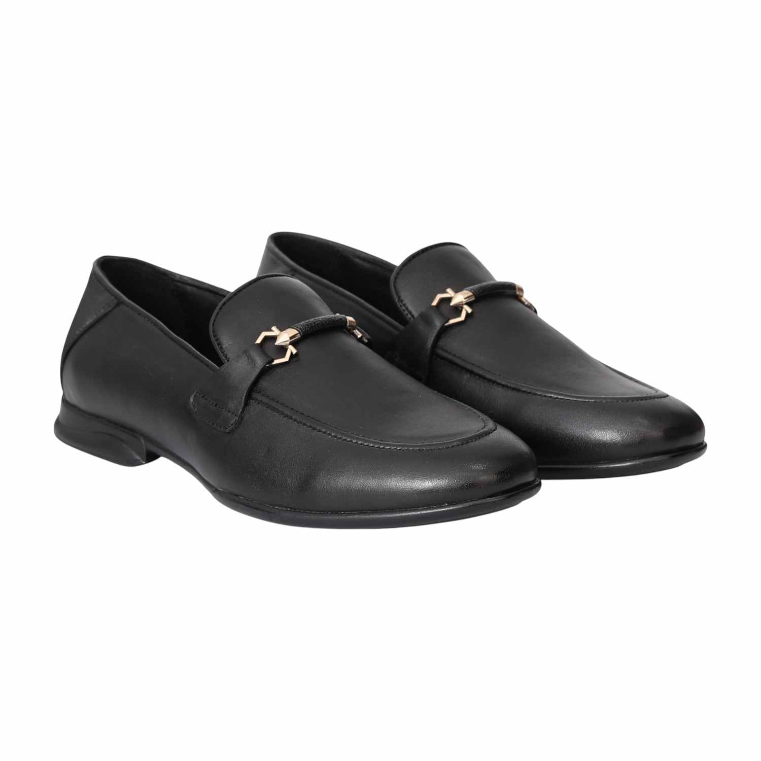 Men Black  Urban Slip-On Loafers