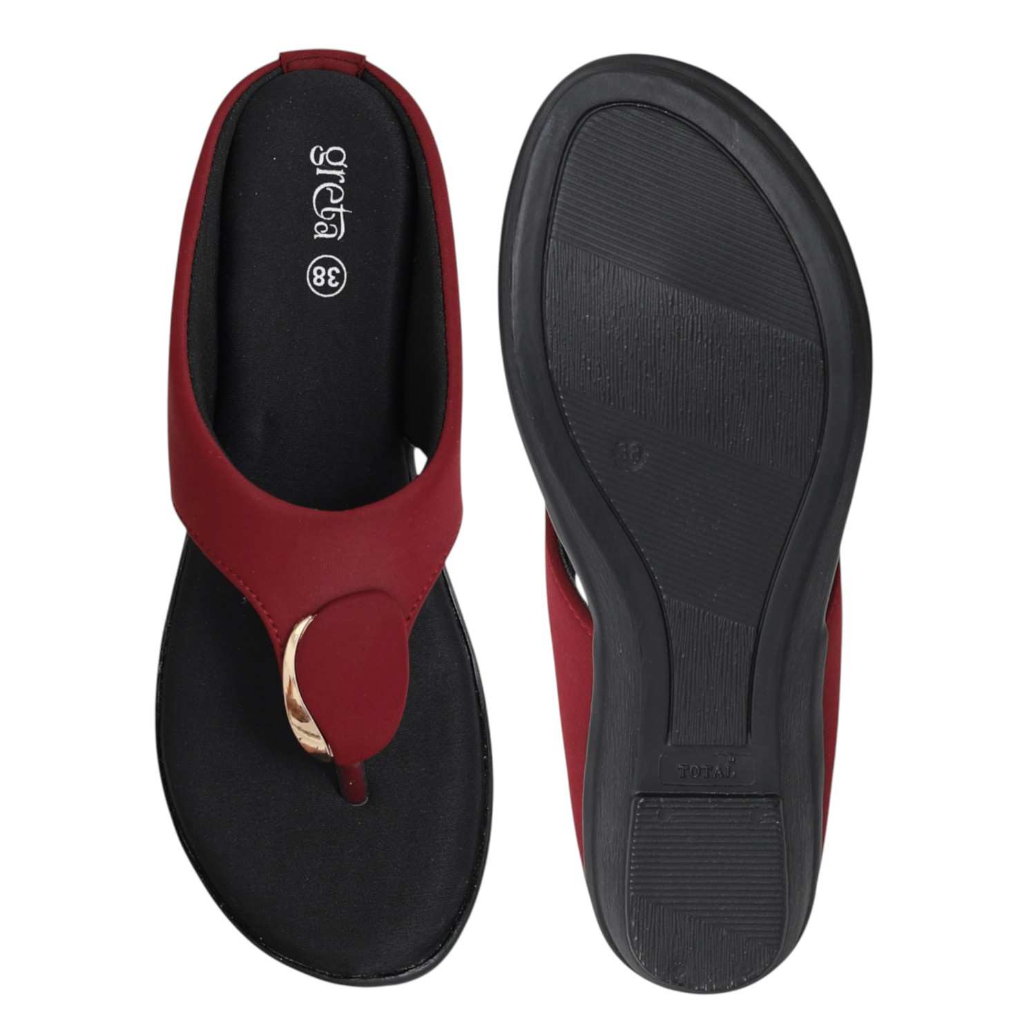 Women Crimson Luxe Sandals
