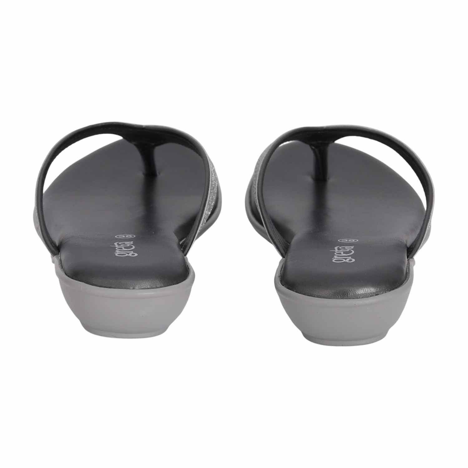 Women Silver Glow Wedge Sandals