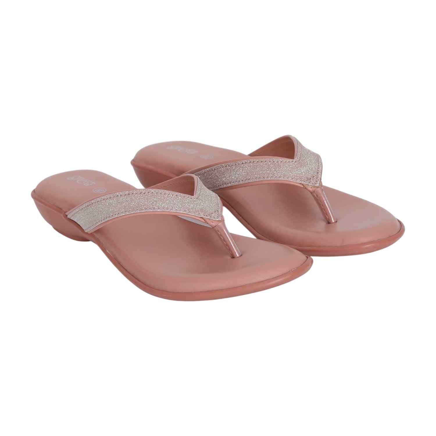 Women Rose Glow Wedge Sandals