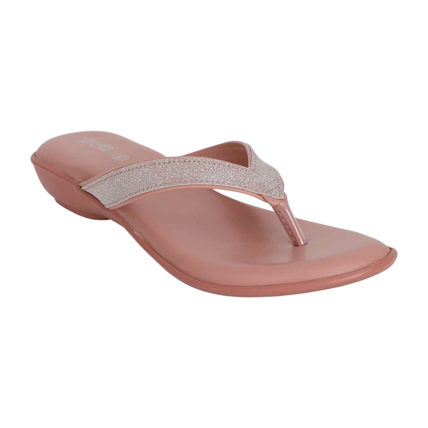 Women Rose Glow Wedge Sandals