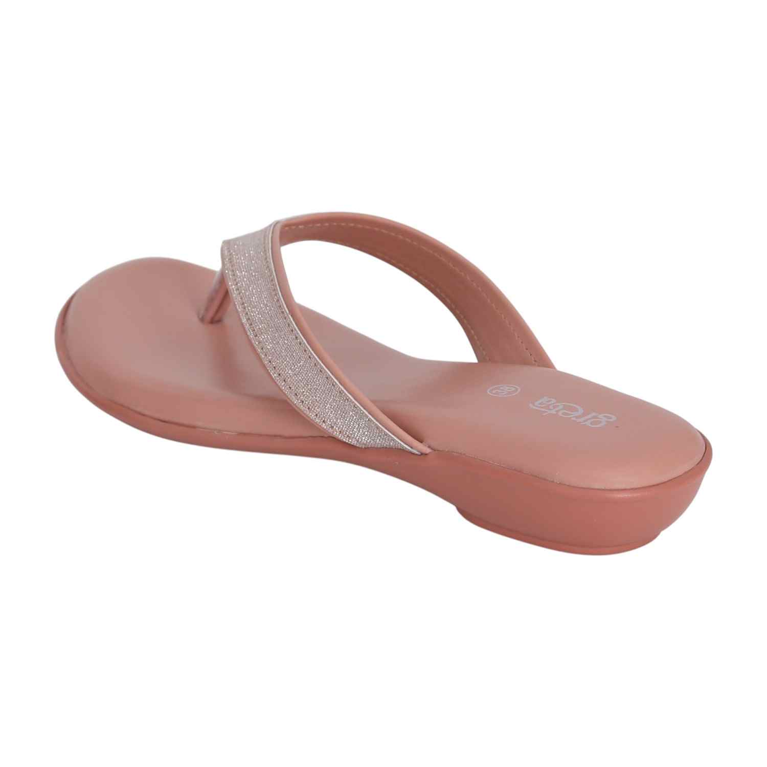 Women Rose Glow Wedge Sandals