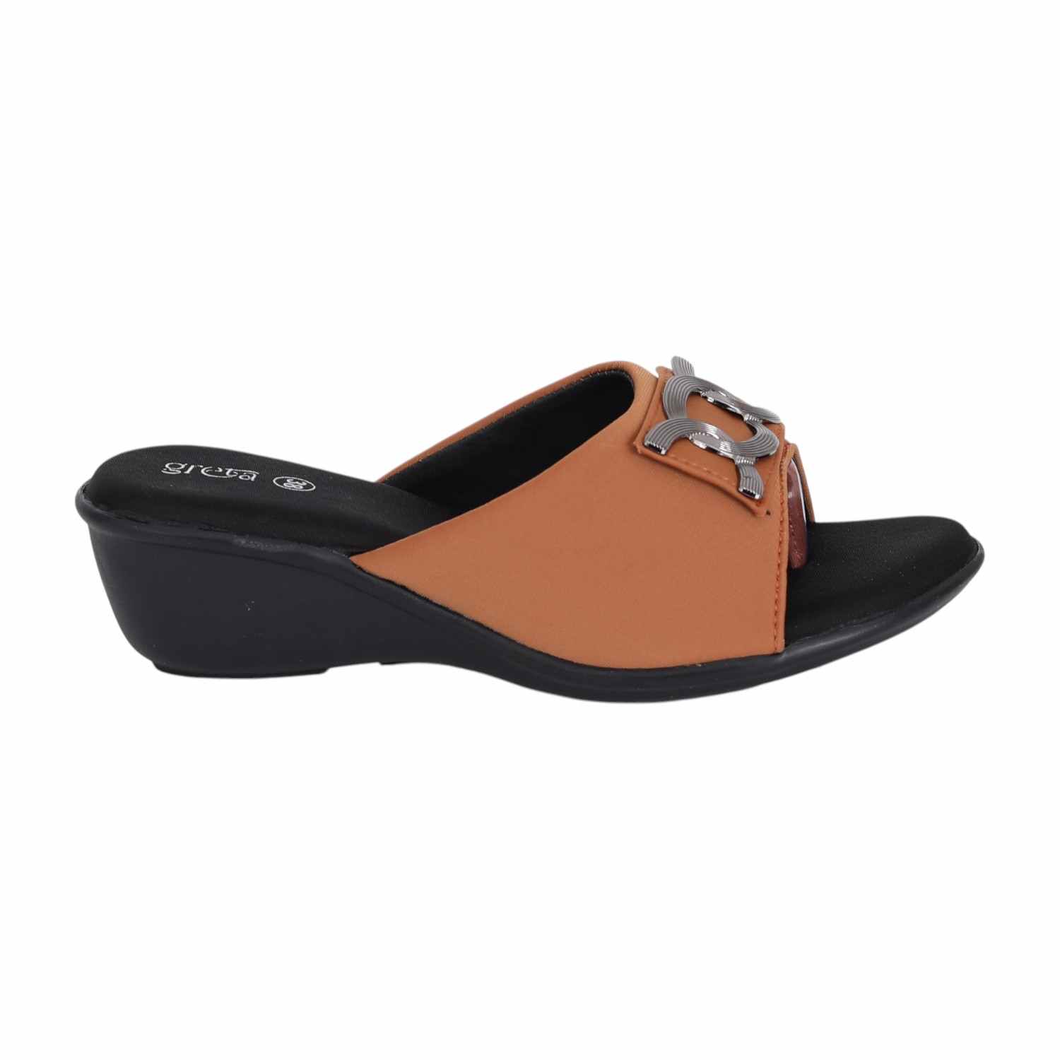 Women Tan Grace Wedge Sandals