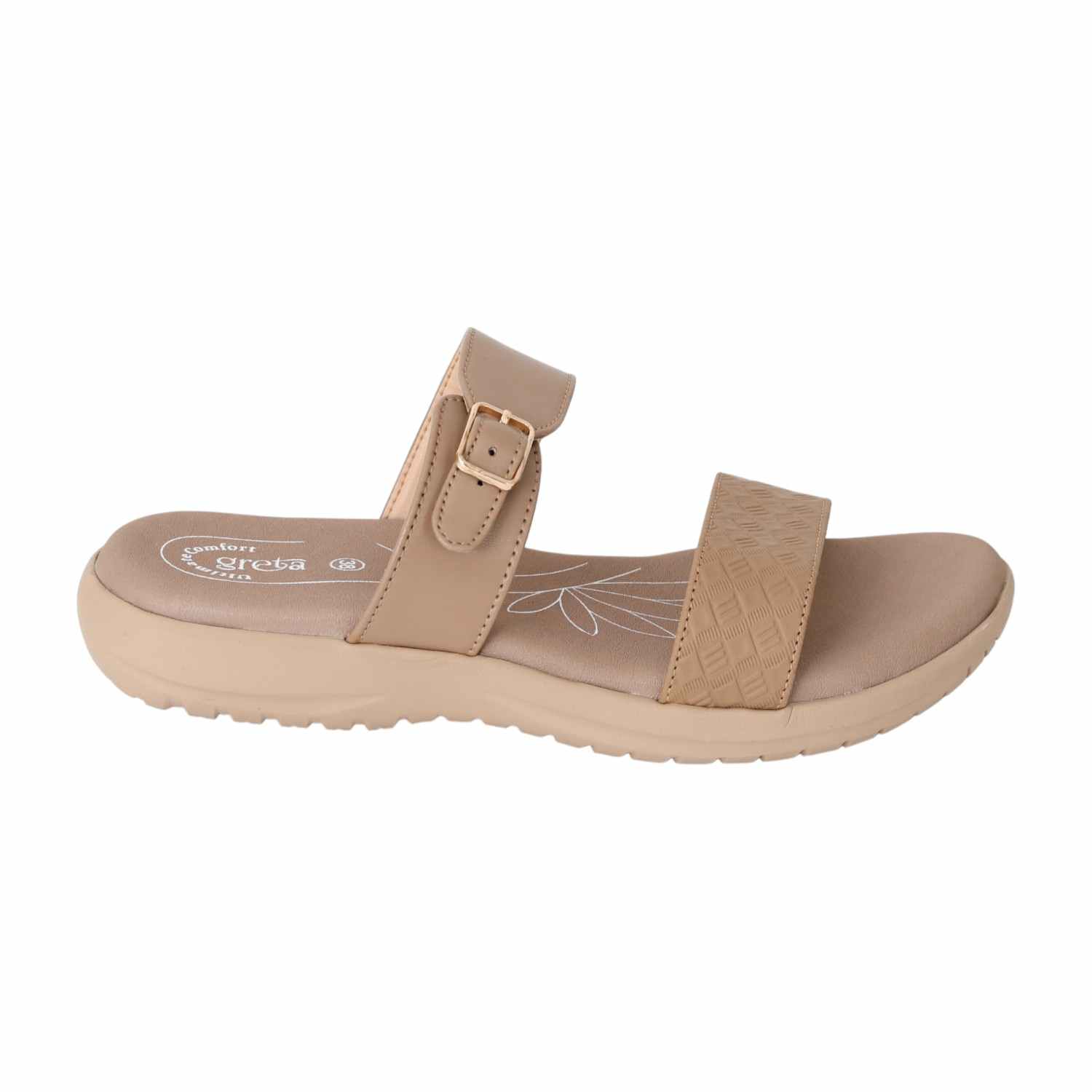 Women's Taupe Glow Slide Sandals