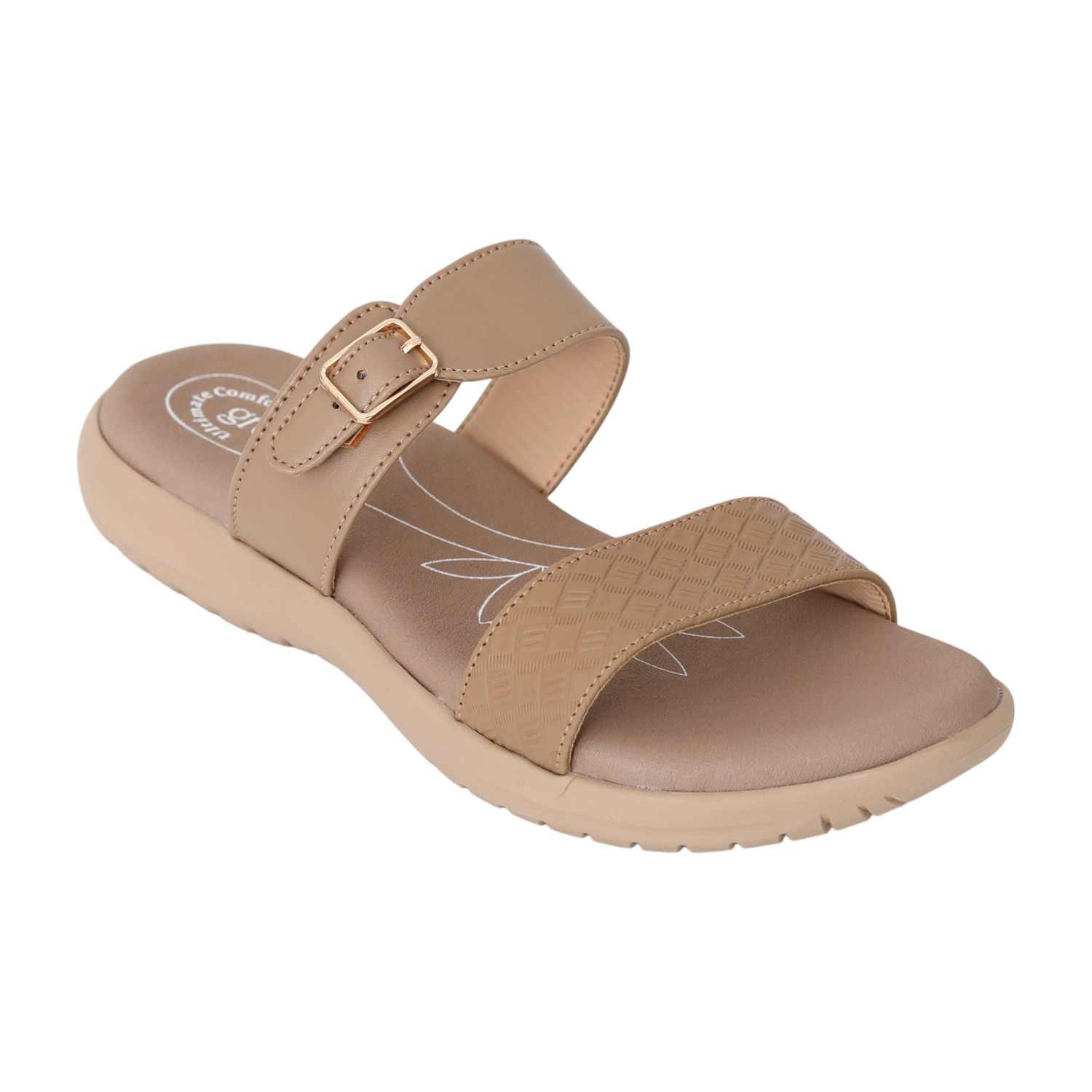 Women's Taupe Glow Slide Sandals