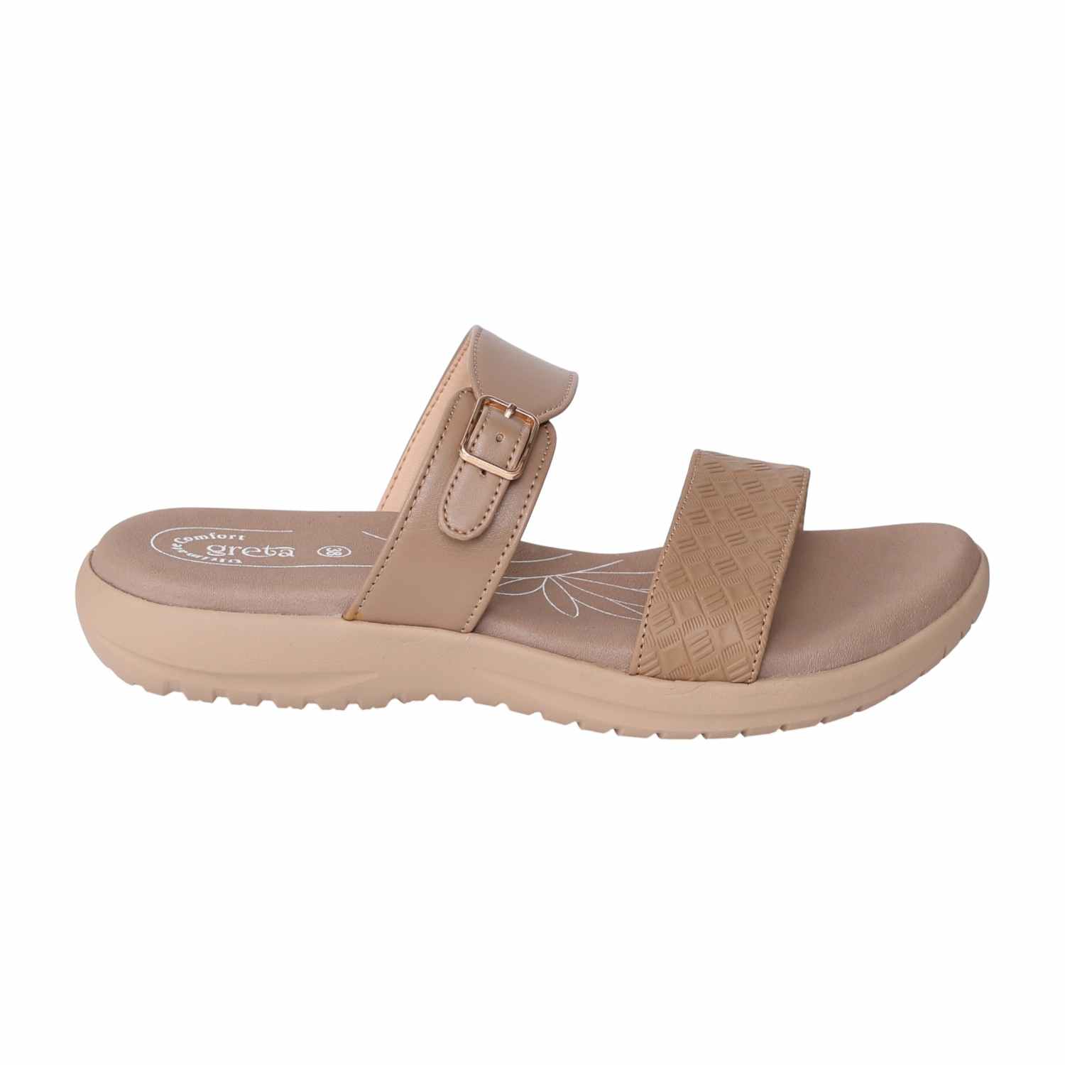 Women's Taupe Glow Slide Sandals