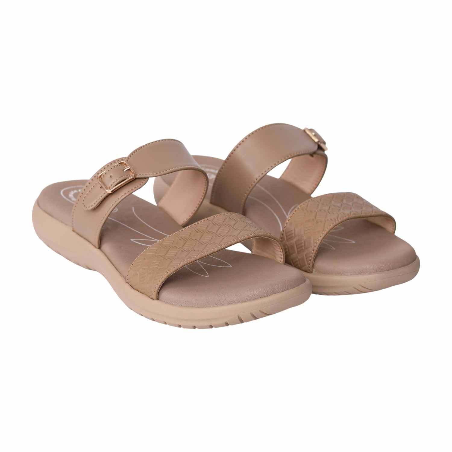 Women's Taupe Glow Slide Sandals