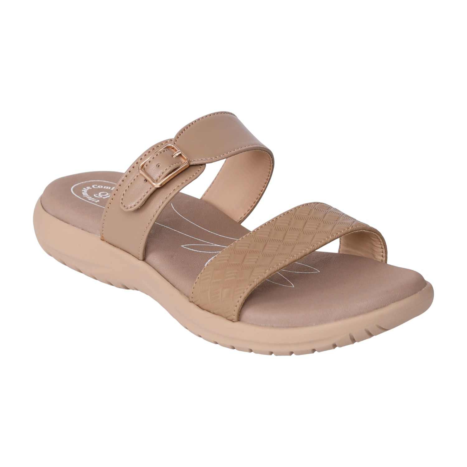 Women's Taupe Glow Slide Sandals