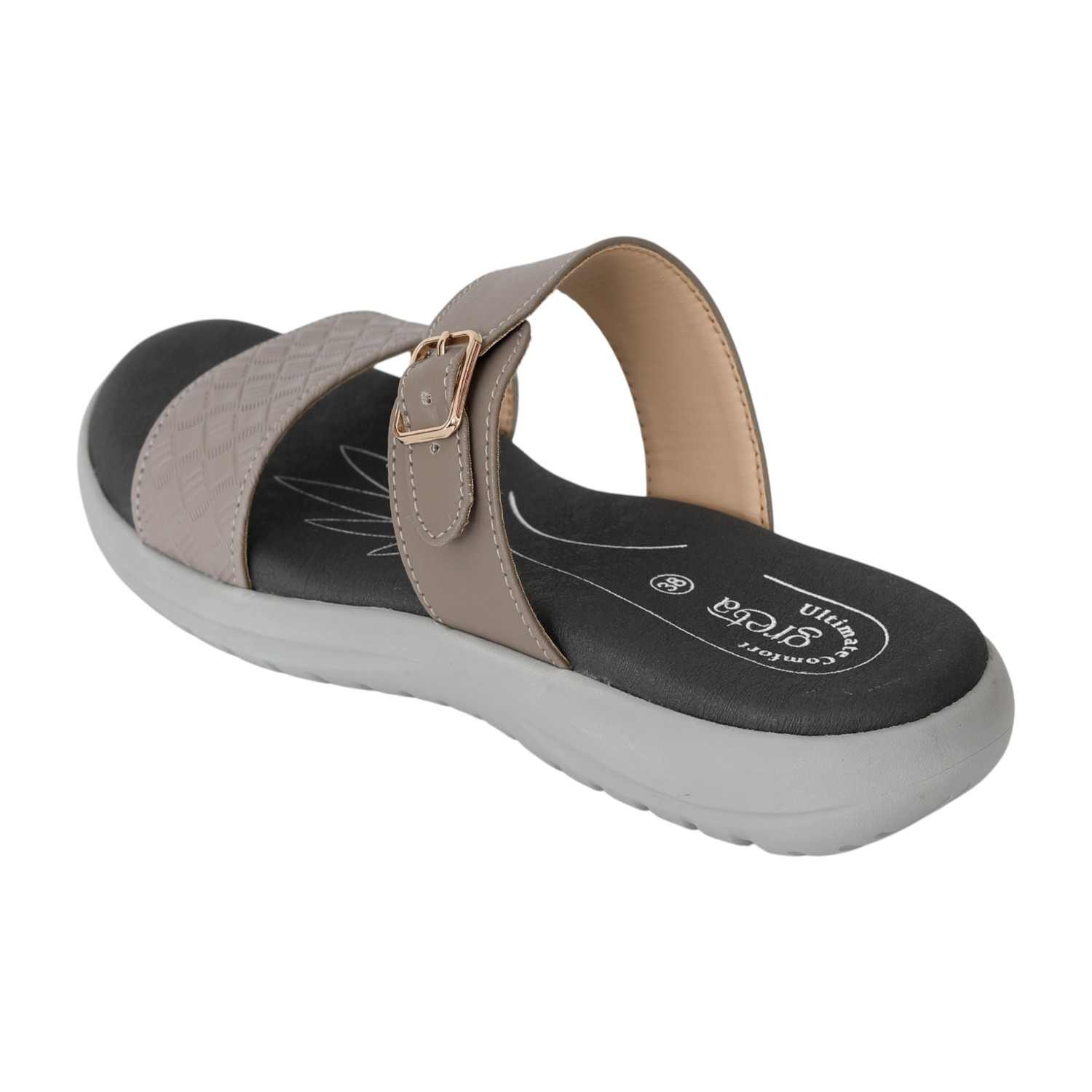 Women's Slate Shine Slide Sandals